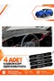 Opel Mokka (2020-2025) Compatible Front Cover Glove Box Protection Mat - Black-Beige - Op023