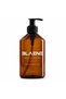 500 ml Amber Plastic Pump Liquid Soap Dispenser, Countertop Bathroom Dispenser with Black Pump – Int-001