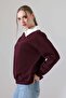 Women's 3 Thread Inner Ribbed Crew Neck Sweat 21614 - 3