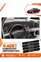 Mercedes W208-C208 Clk (1997-2002) Compatible Front Cover Glove Box Protection Carpet - Black-Beige - Mb009