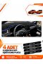 Renault Clio 5 (2019-2026) Compatible Front Torpedo Protection Case Carpet Cover - Black-Blue - Re019