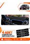 Daci̇a Logan 1 (2004-2008) Compatible Front Torpedo Protection Carpet Cover - Black-Blue - Da006