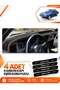Ford Taunus (1985-1994) Compatible Front Torpedo Protection Carpet Cover - Black-Brown - Fo035