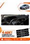 Peugeot 308 (2014-2021) Compatible Front Cover Dashboard Protection Protective Cover Carpet - Black-Beige - Pe010