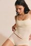 Microfiber Top With Built-In Bra - 3
