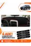 Ssangyong Nomad (2005-2012) Compatible Front Glove Box Protection Cover Carpet Cover - Black-Red - Ss001