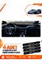Opel Insignia (2017-2026) Compatible Front Chest Glove Box Protection Cover Carpet Protector - Black-Grey - Op021