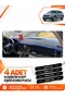 Skoda Kodiaq (2017-2023) Compatible Front Torpedo Protection Case Carpet Protective Cover - Black-Blue - Sk007