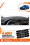 Audi A4 (1994-2001) Compatible Front Chest Torpedo Protection Cover Carpet Protective Panel - Black-Grey - Au006