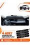 Ssangyong Kgm Torres (2023-2026) Compatible Front Cover Glove Box Protection Case - Black-Beige - Ebz-Trp-0491