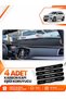 Volvo Xc-90 (2015-2024) Compatible Front Chest Glove Box Protection Cover Carpet Protector - Black-Grey - Vo006