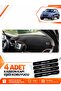 Hyundai̇ İx35 (2009-2015) Compatible Front Torpedo Protection Case Carpet Cover - Black-Brown - Hu006