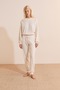 Ribbed Pajama Sweatshirt - 3