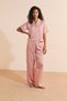 Striped Satin Pants - 3