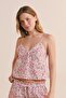 قميص نوم قطني منقوش - 4