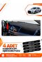 Mitsubishi Lancer (2007-2015) Compatible Front Torpedo Protection Case Carpet Cover - Black-Blue - Mi014