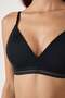 Wireless Bra With Lightly Lined Cups In Organic Cotton - 5
