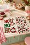 Ho Ho Club New Year Figures Patterned 2-Piece Kitchen Towel Set 40X60 - 5