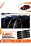 Tofaş Şahi̇n Doğan Kartal High Bonnet (1981-2002) Compatible Torpedo Protection Cover - Black-Blue - Tf002