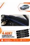 Renault 9 Broadway (1985-2000) Compatible Front Glove Box Protection Cover Carpet Cover - Black-Blue - Re003