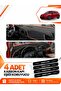Seat Leon (2013-2020) Compatible Front Glove Box Protection Cover Carpet Cover - Black-Brown - Se006