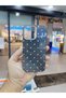 iPhone 13 Pro Max Silvery Heart Pattern Phone Case Shiny Glitter Design