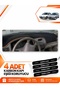 Toyota Corolla Terra E110 (1997-2002) Compatible Dashboard Protection Cover - Black-Brown - To013