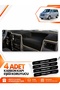 Volkswagen Transporter T4 (1990-2003) Compatible Front Cover Glove Box Protection Case - Black-Beige - Vw026