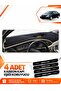 Ci̇troen C5 (2001-2004) Compatible Front Cover Torpedo Protection Protective Case Carpet - Black-Beige - Ci007