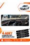 Renault 19 Europa (1996-2003) Compatible Front Torpedo Protection Cover - Black-Brown - Re004