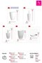 Pure 5-Piece Bathroom Set White Color - 3