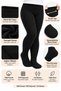 Girl's 50 Denier Pantyhose 3-Pack Black Flexible and Soft 1-12 Years Old - 7