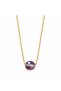 Elira Natural Stone Steel Ghost Necklace - 3