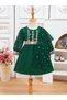 Rochie, verde - 6
