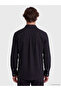 Ozmarka New Season Navy Blue Regular Fit Oxford Men's Shirt - 4