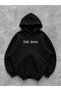 Black Hooded Sweatshirt the Bos
