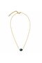 Elira Natural Stone Steel Ghost Necklace - 2