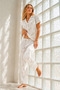 Women's Young Loose Yarn-Dyed Multi-Color Pajama Set - 5
