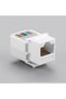 موصل RJ45 من الفئة 6 بدون أدوات لمقبس Keystone، لا يتطلب أداة تثبيت (غير متوافق مع - 6
