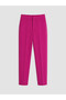 Peak New Season Fuchsia High-Waisted Women's Cigarette Pants. - 5