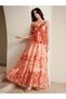Rochie maxi, mix culori - 5