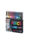 0.9-1.3 Water Based Marker Pen Primary Colors 8 Pack Pc-3M 8C - 3