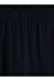 Ozmarka New Season Navy Blue Large Size Women's Leggings with Elastic Waist - 6