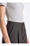 Esvab • Modern & Distinctive Women's Pleated Fabric Pants with Tie Waist - 4