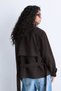 Stradi Belted and Draped Trench Coat Lined Trench - 6