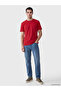 Ozmarka New Season Red Crew Neck Men's Pajama Top - 2