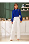 Women's long sleeve crepe blouse with stone collar detail - imported - 3