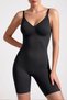Night Black Full Length Full Body Corset Seamless 9050 - 7