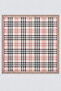 Patterned Scarf 90*90 Lnw0003 Cream - 2