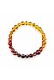 Natural Amber Bracelet Sphere Cut Adult Unisex Amber Stone Bracelet - 5
